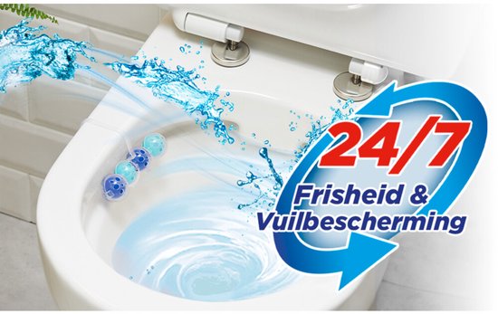 Witte Reus toiletblok - kracht actief oceaan - set van 2