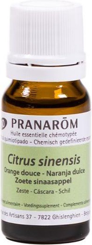 Pranarôm etherische olie - zoete sinaasappel - bio - 10 ml