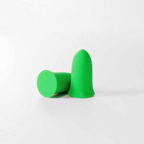 BLOX oordoppen - foam - medium - 36 dB SNR - Groen