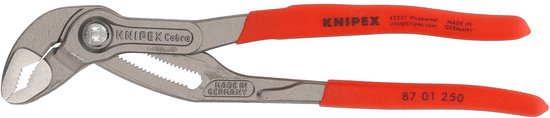 Knipex 87 01 250 waterpomptang Cobra - gepolijst - 250 mm