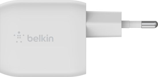 Belkin Boost Up Charge Pro adapter - 2-poorts USB-C 45W - Wit