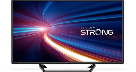 Strong SRT32HF2003C TV - HDTV 32" 80 cm - drievoudige tuners - 2 HDMI 1 USB - Zwart