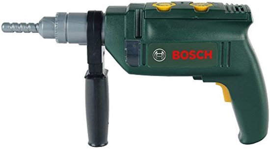 Klein Toys Bosch mini boormachine - speelgoed met licht en geluid - 24,5×15×4 cm - Groen/Rood