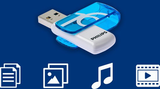 Philips Vivid Edition USB Flash Drive - 16 GB