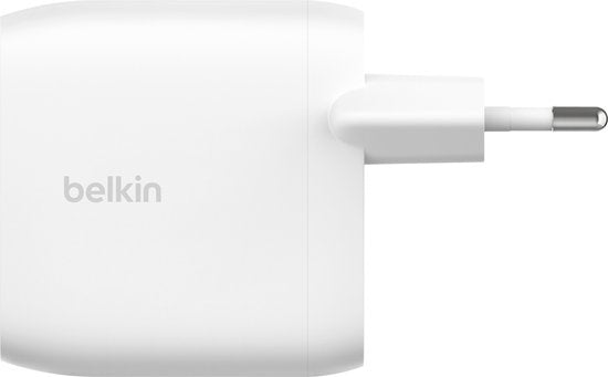 Belkin wandoplader - 2-poorts 60W - 2× USB-C
