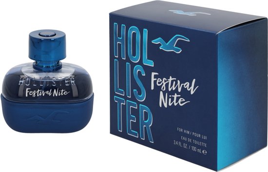 Hollister Festival Nite eau de toilette - herenparfum - 100 ml