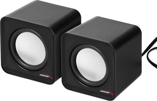 Audiocore AC870 luidsprekers - stereo compact voor PC