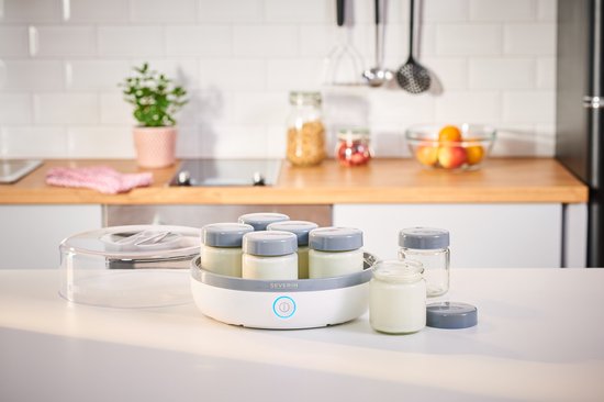 Severin JG 3518 Yoghurt Maker - White/Grey