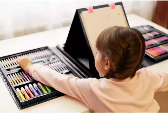 Maaleo schilderset - 208-delig in koffer