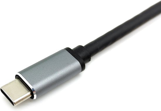 Equip 133484 USB hub - USB 3.2 Type-C - 5000 Mbit/s - Zilver