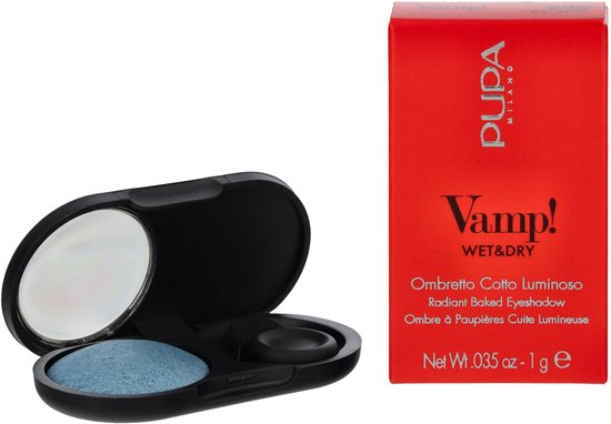 Pupa Milano Vamp! Eyeshadow - Wet & Dry 306 Bon-Ton Blue - 1 g