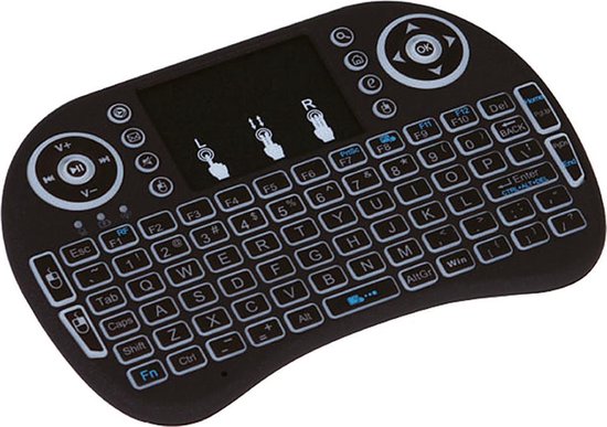 Prolech Blow KS-2 mini keyboard - wireless with backlight and touchpad