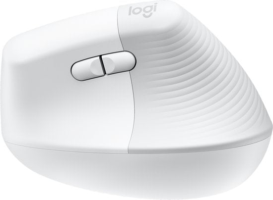 Logitech Lift Mouse - Vertical Ergonomic Right-Handed - White