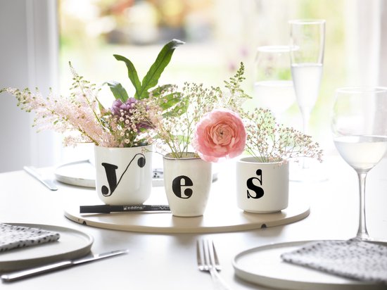 Edding 4200 porcelain pens 3 sets of 18 - basic/warm/cool colors