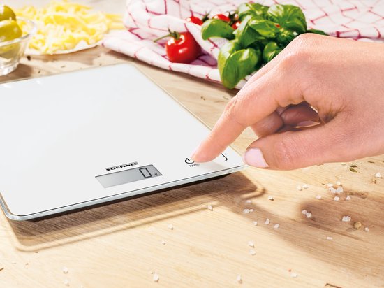 Soehnle Compact 300 keukenweegschaal - digitaal tot 5 kg - Wit