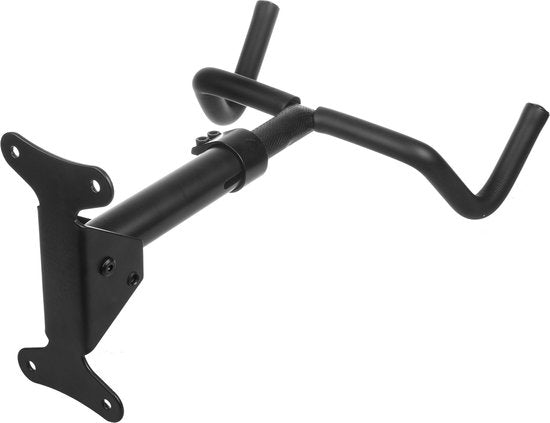 Maclean fiets muurbeugel - wandmontage - max 30 kg - Zwart