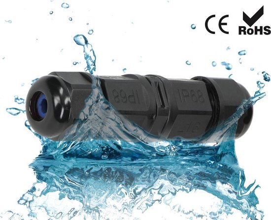 Kabelverbinder - waterdicht mini - 3×1,5 mm² - 80 mm