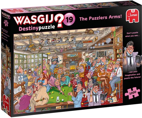 Wasgij Destiny 19 puzzel - Café De Puzzelhoek - 1000 stukjes