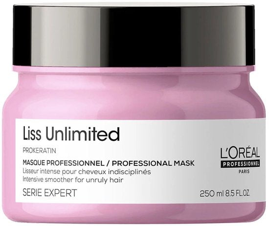 L'Oréal Professionnel Liss Unlimited haarmasker - weerbarstig haar - Serie Expert - 250 ml