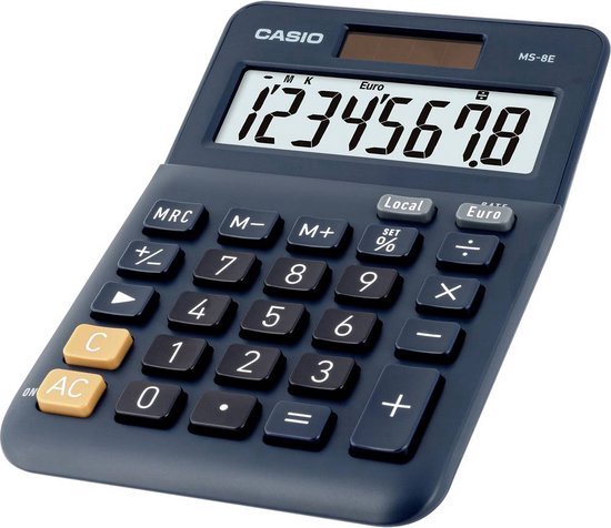 Casio MS-8E rekenmachine