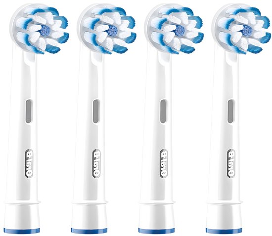 Oral-B Sensitive Ultra Thin tandenborstel opzetborstels EB60 - zachte borstelharen - 4 stuks