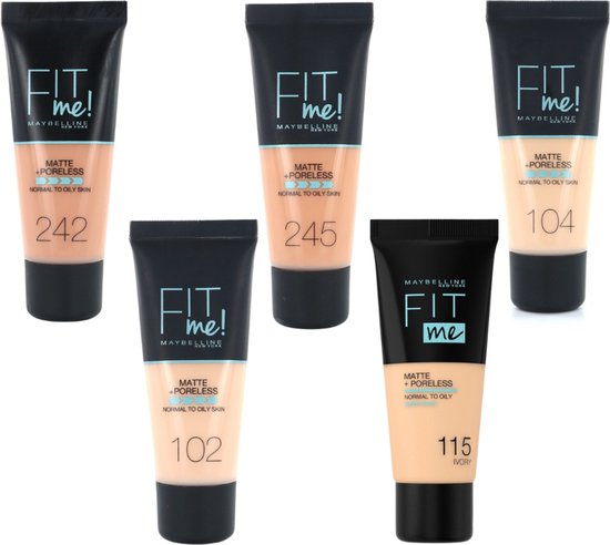 Maybelline Fit Me foundation - matte poreless 095 Fair Porcelain - 30 ml
