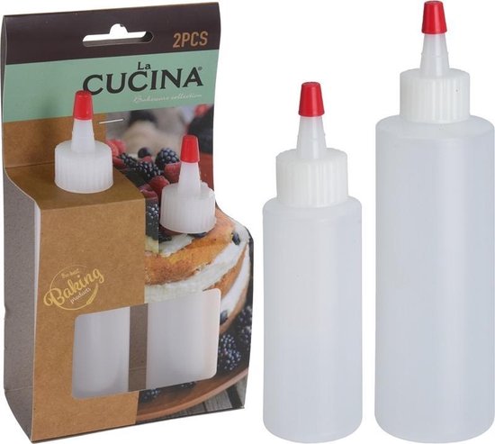 Garnish bottle set of 2 - 98×40×175 mm