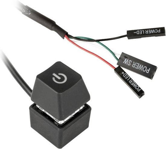 Kolink externe power-knop - KL-EXPWR - Zwart
