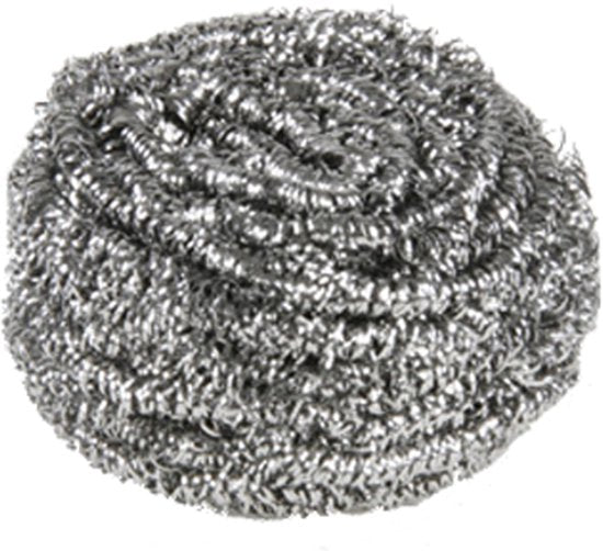 Vileda Scouring Pad - 3 pieces - Stainless Steel - Grey
