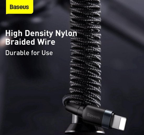 Baseus Cafule Cable - USB-C to Lightning PD 20W 1 meter - Grey/Black
