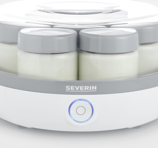 Severin JG 3518 Yoghurt Maker - White/Grey