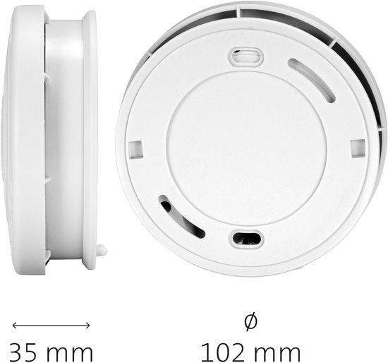 Alecto SD1010 smoke detector - 10-year battery - White