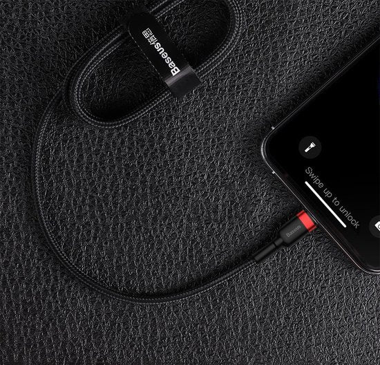 Baseus Cafule USB C Lightning Kabel 1M - 20W PD2.0 @480mbps