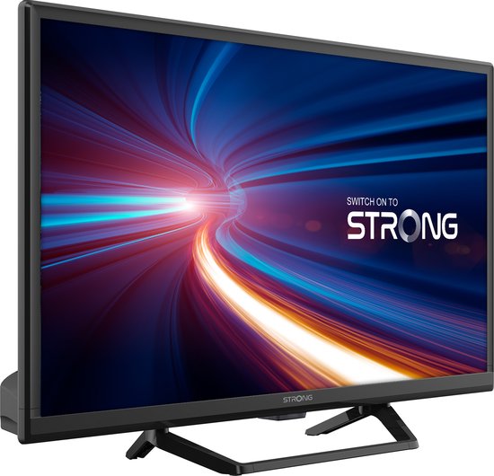Strong LED TV - SRT24HE4023C 24 inch HD 12V - caravan/camper - Zwart