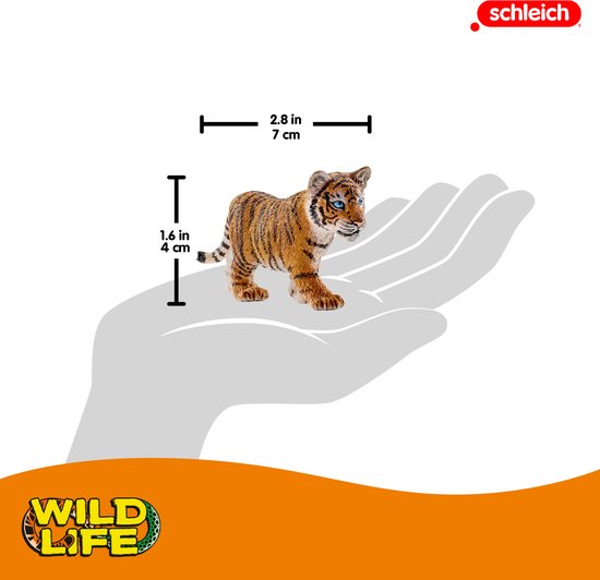 Schleich Wild Life Figure - Bengal Tiger Cub - 14730