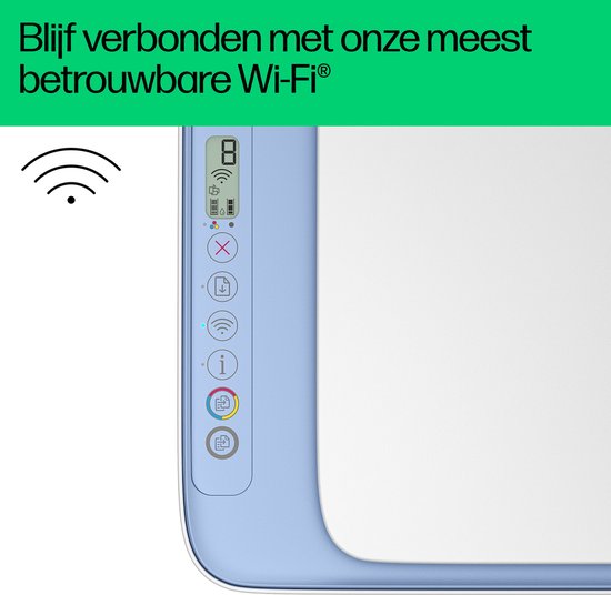 HP DeskJet 2822e all-in-one printer - Instant Ink - Blue Breeze