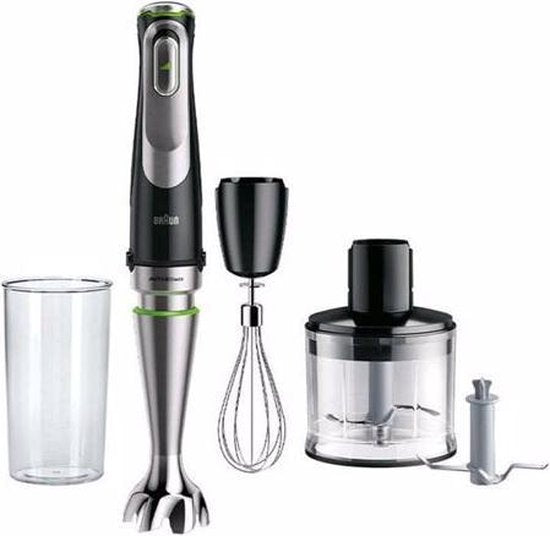 Braun MultiQuick 9 MQ 9135XI Immersion Blender - 1200W - 0.6 liter - Black