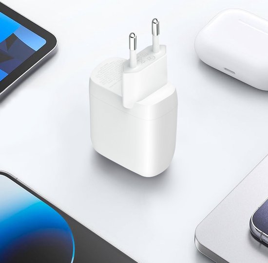 Belkin Wall Charger - 2-Port 60W - 2× USB-C