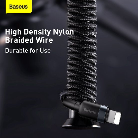 Baseus Cafule Cable - USB-C to Lightning PD 20W 1 meter - Grey/Black