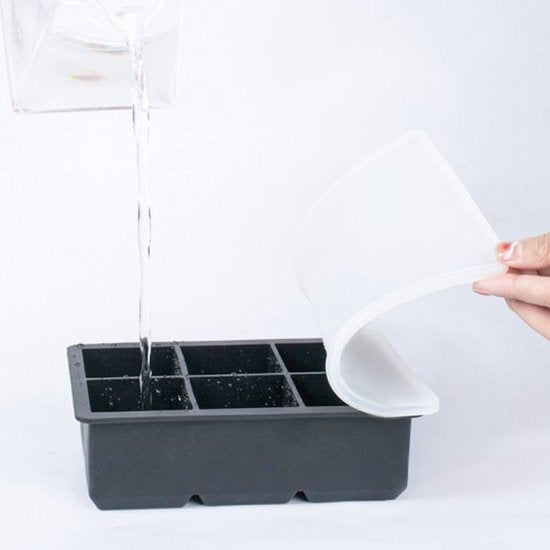 Ruhhy silicone ice molds - XXL cubes and ice spheres