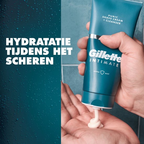 Gillette Intimate scheercrème - 2-in-1 reiniger - intieme zone - 150 ml