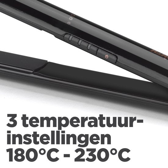 Babyliss Smooth Finish stijltang - ST250E - tot 230°C - titanium-keramisch