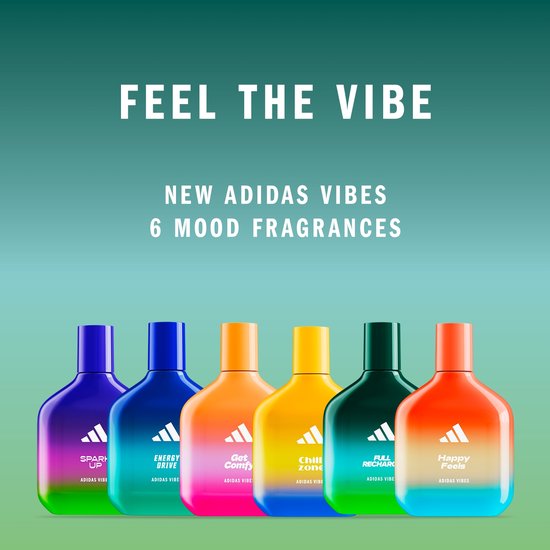 Adidas Vibes Full Recharge eau de parfum - uniseks - 100 ml