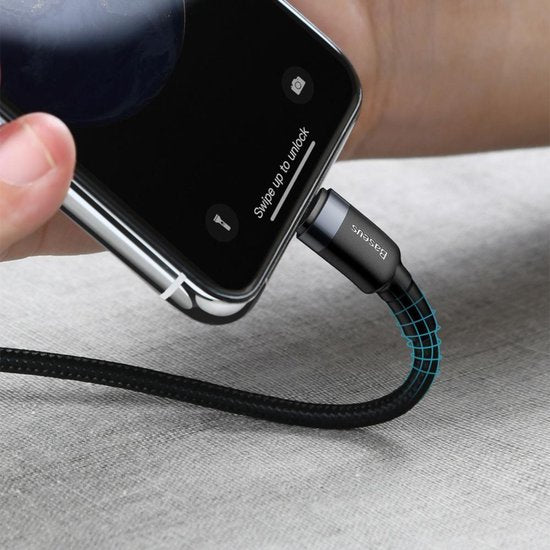 Baseus Cafule USB C Lightning Kabel 1M - 20W PD2.0 @480mbps