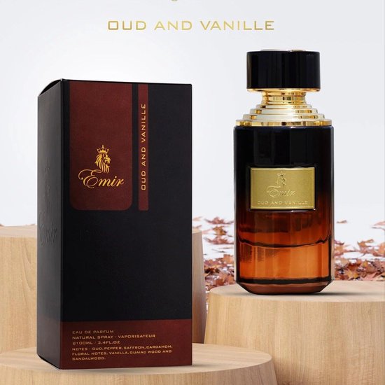Paris Corner Oud and Vanille eau de parfum - 75 ml