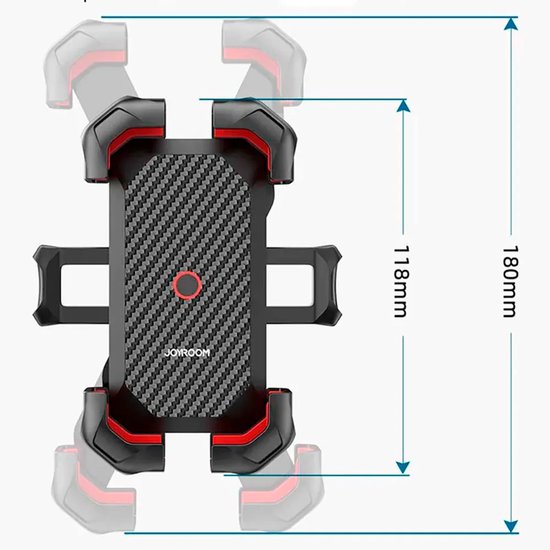 Joyroom phone holder - bicycle and motorcycle - universal