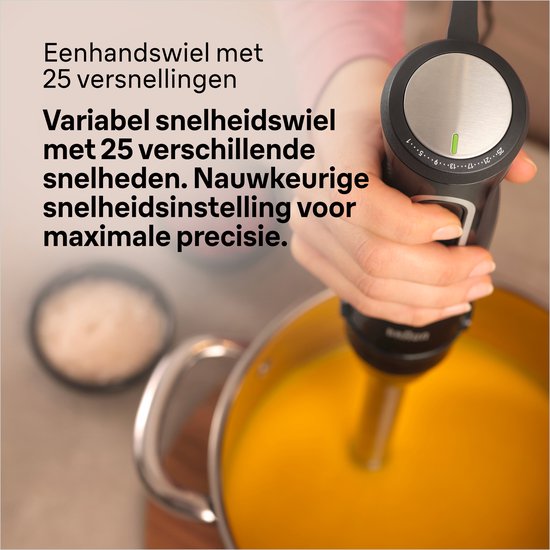 Braun MultiQuick 5 Pro Hand Blender - MQ55.236M - Black