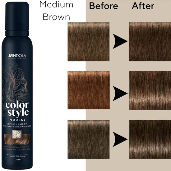 Indola Color Style Mousse - 200 ml