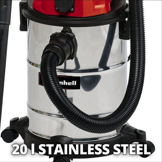 Einhell TC-VC 1820 SA nat-droogzuiger - 1250W - 20 liter - 180 mbar