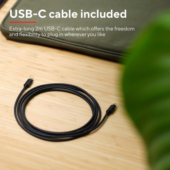 Trust Maxo laptopoplader - USB-C 65W - 2m kabel - Zwart